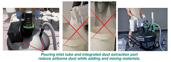 TwinMix Dust Extraction