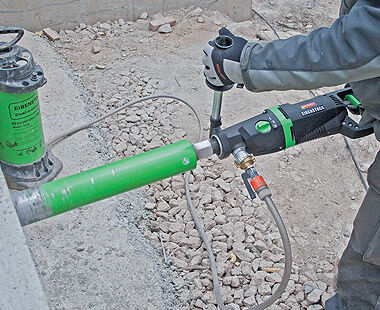 ETN 162/3 P Hand-Held Diamond Core Drill Wet Drilling Application