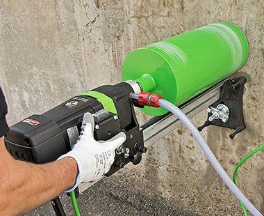 DBE 201 Concrete Core Drill with Water Feed