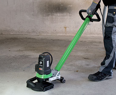 EBS 180 F floor grinder application