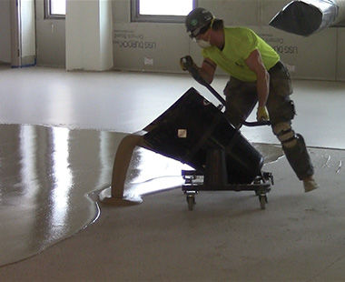 Pelican Cart pouring on floor