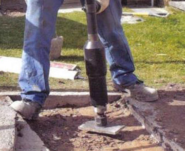 Pole tamper application