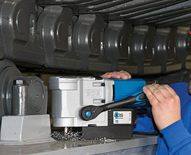 MAB 155 horizontal mag drill application image