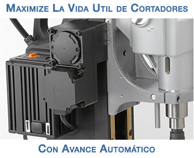 avance automático de Taladro magnético portátil MAB 825 V