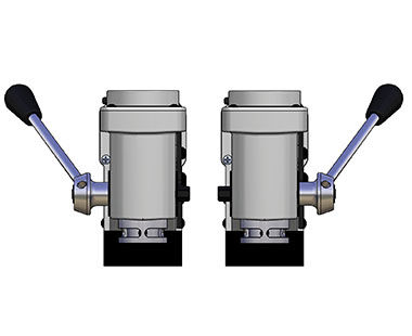 MAB 155 Advancing Tight Space L or R handle mounting mag drill image