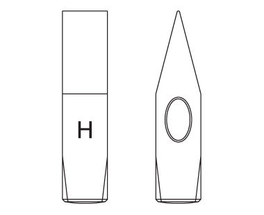 Ex105U Cutoff Hammer Dimensional Drawing