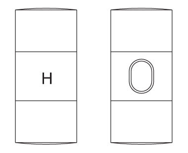 Martillo de plástico dibujo dimensional