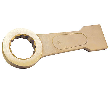 Box End Striking Wrench: 32 mm, 12 Point, Single End