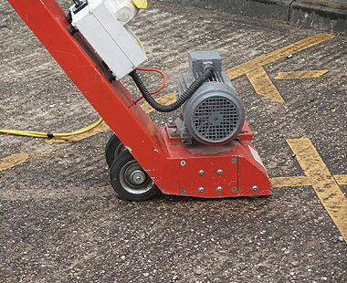 TFP 200 Floor Scarifier - Line Removal