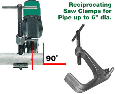 Clamps for Reciprocating Saws