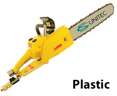 Pneumatic Chain Saws for Plastic
