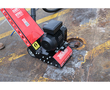 TFP 200 Concrete Floor Planer - Removal