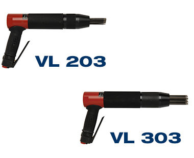 VL203 VL303 heavy-duty low-vibration needle scaler