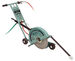 20" walk-behind air concrete saw with pointer guide