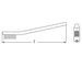 Ex996 Non-Sparking, Non-Magnetic Spark Plug Cleaning Brush diagram