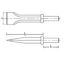 Ex314 Non-Sparking, Non-Magnetic Chipping Hammer Chisel Dimensional Drawing