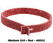 PTX Fleece Nonwoven Belt (open) red, medium grit