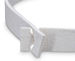 PTX Merino Felt Belt close view of buttonhole closure for polishing open/closed pipe and handrails