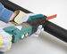 Pneumatic Reciprocating Saw cutting pipe