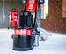 10" Concrete Floor Grinder Gas Action Image