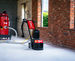 10" Concrete Floor Grinder Gas Action Image