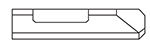 1/2" Chisel square connection