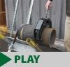 PowerGrit Ductile Iron Pipe Saw