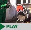 pipe cutting machine video