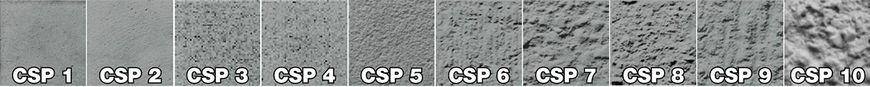 Concrete Surface Profile Examples