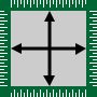 Surface Prep Square Feet Icon 90x90