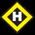 h logo