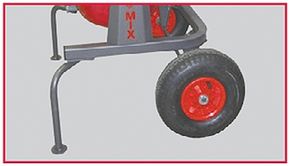 Neumáticos HIPPO en marco - usar en superficies irregulares