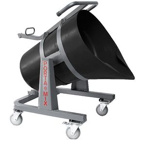 Accurately move and pour cementitious materials with Pelican Cart