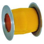 Roller for belt grinding, finishing and polishing abrasives