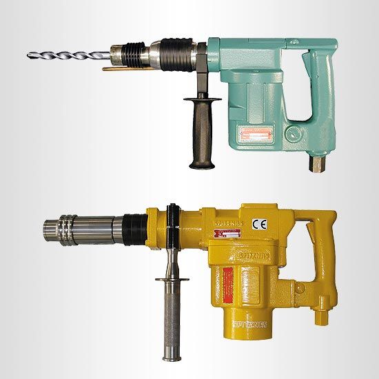 Air Rotary Hammer Drills SDS Plus and SDS Max
