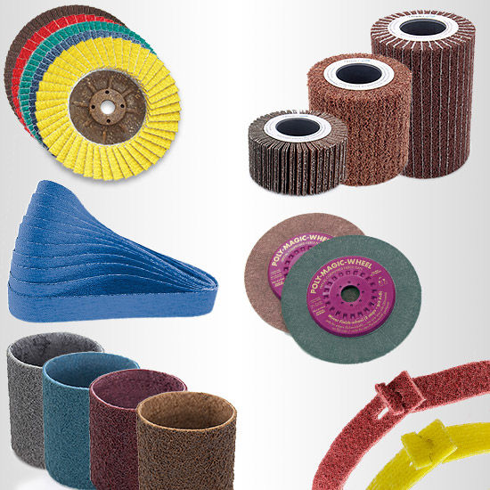 Surface finishing abrasives & accessories