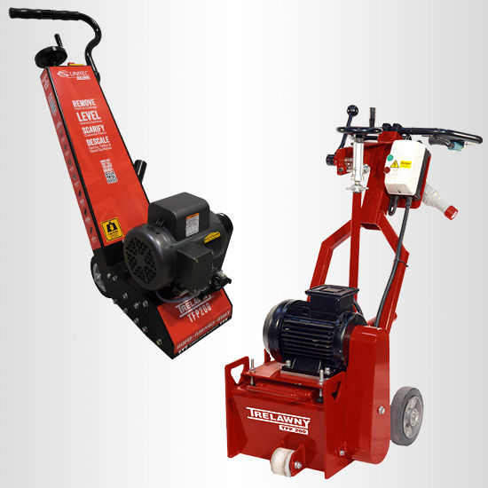 Walk-Behind Concrete Floor Scarifiers / Metal Deck Scalers