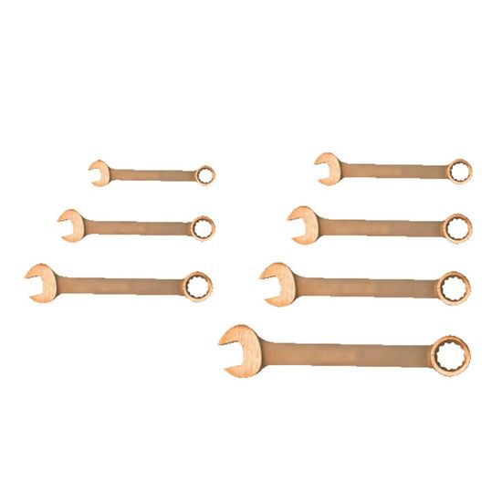 Combination Wrench Set Non-Sparking, Non-Magnetic, Corrosion Resistant 