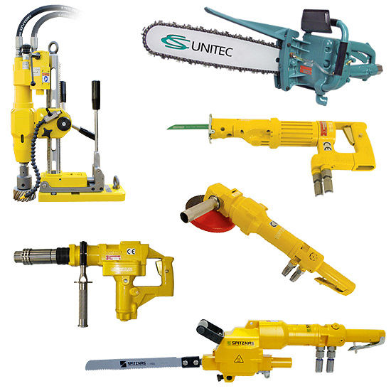 Hydraulic tools for ROV and underwater applications