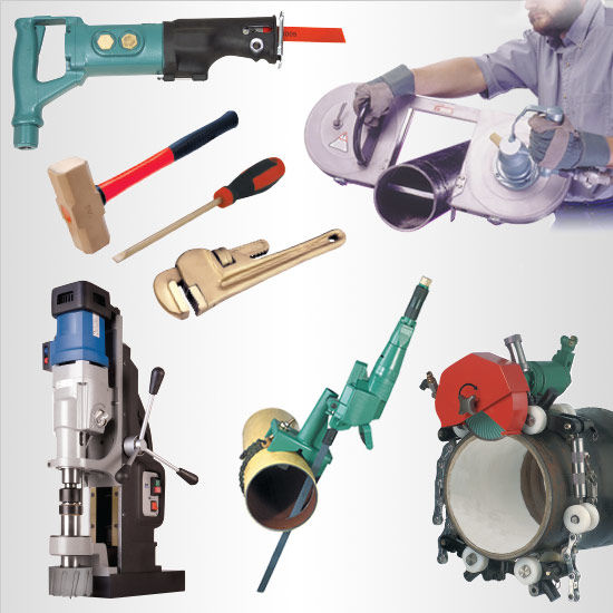 Air, Hydraulic and Electric Power Tools for Shutdown and Maintenance