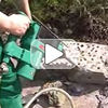 Drilling and chiseling hammer for reinforced concrete