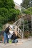 CS Unitec mixer used to restore steps at Alcatraz Island