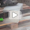 Double-blade sword saw for plastic, aerated concrete, perforated brick, poroton, wood and more