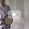 9" drywall sander with dust extraction demonstration
