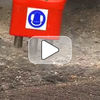 Low-vibration hand-held scabblers leveling concrete - one and three head models