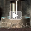 Drill large holes in metal with portable magnetic drill MAB 1300