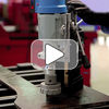 Magnetic drill for use in steel engineering and plant construction