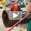 Cut 12" OD steel pipe - up to 63" OD 