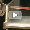 PL905 air saw cutting i-beam