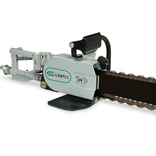 Air concrete chain saw